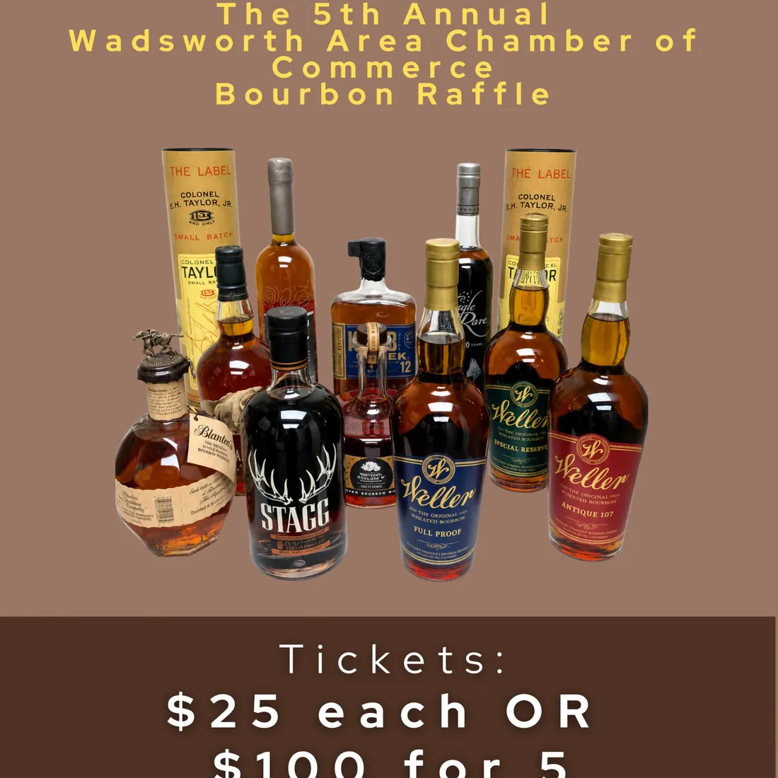 5th Annual Bourbon Raffle